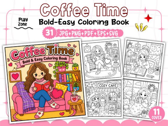 Coffee Time Story Coloring Book: A Creative and Practical Resource for Modern Entrepreneurs and Creators