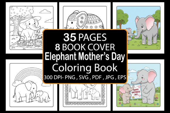 Elephant Mother’s Day Coloring Book: A Creative Tool for Thoughtful Gifting and Business Growth