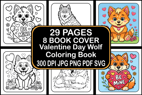 Exploring the Valentine Day Wolf Coloring Book: A Practical Guide for Adults Seeking Creative Relaxation