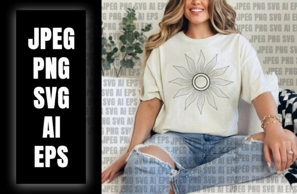 How a Sunflower Illustration on Fabric Transforms Your T-Shirt, POD, and KDP Business