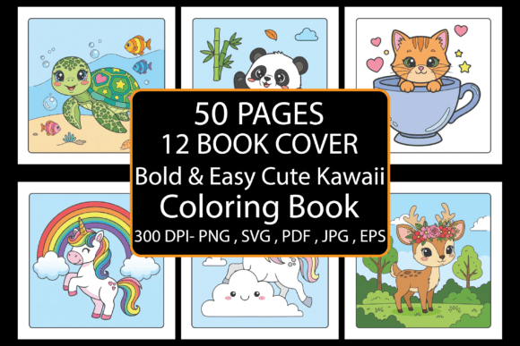 How the Bold Easy Cute Kawaii Coloring Book Is Reshaping the Digital Publishing and Print-on-Demand Landscape