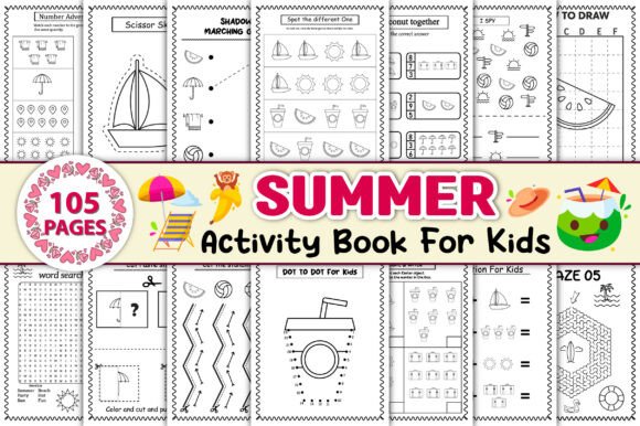 Summer Activity Book for Kids – KDP