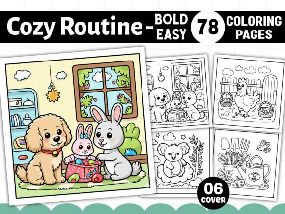 The Ultimate Guide to Cozy Routine Coloring Pages: Kawaii Bear, Bold Designs & KDP Success